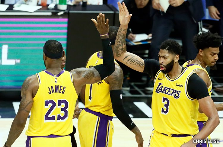 Anthony Davis et LeBron James toujours à l’infirmerie