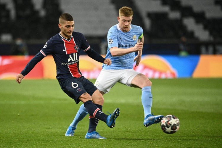 Manchester City-PSG : Marco Verratti déclare la guerre à Kevin De Bruyne