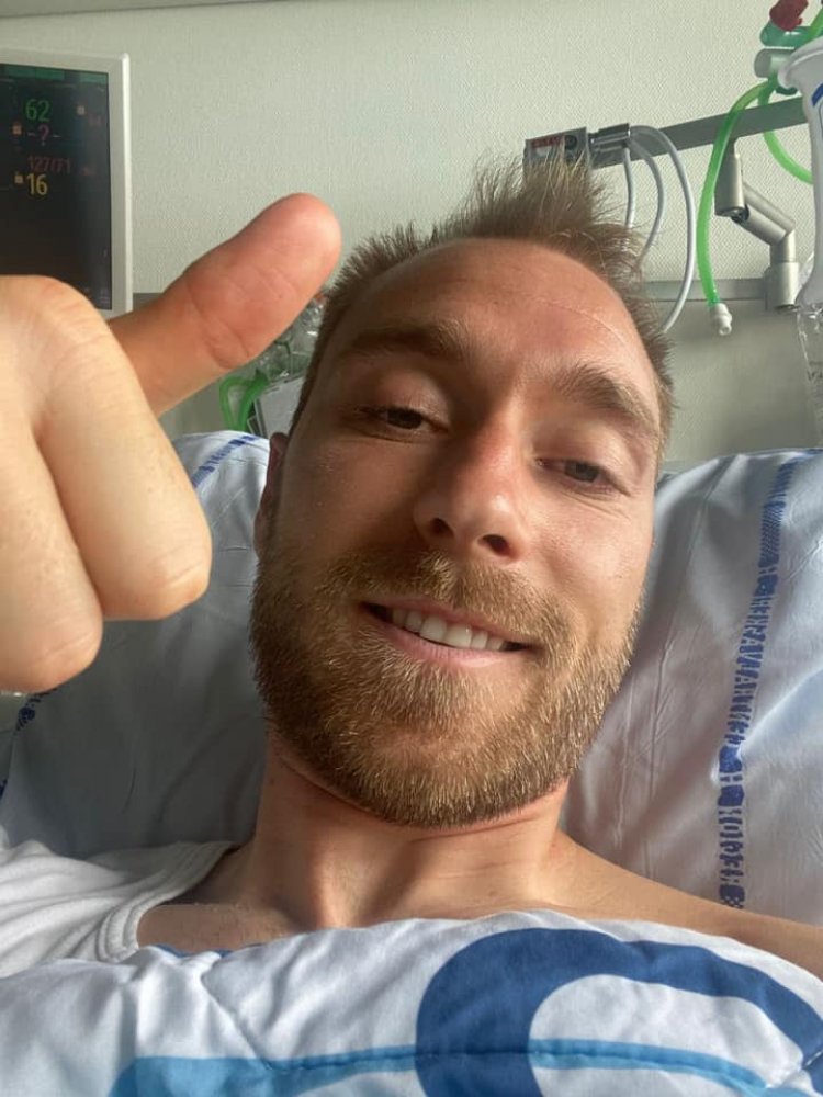 Christian Eriksen donne de ses nouvelles depuis l’hôpital