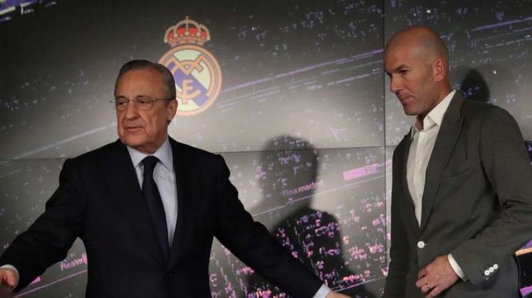 Florentino Pérez révèle des vérités sur le départ de Zidane !