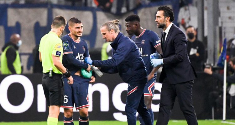 PSG :  Verratti forfait pour quatre semaines