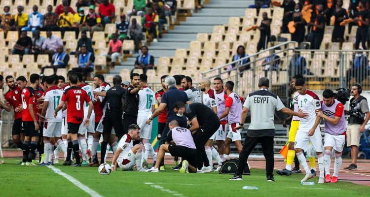 CAN 2021: Les sanctions de la CAF tombent après les incidents du match Egypte-Maroc