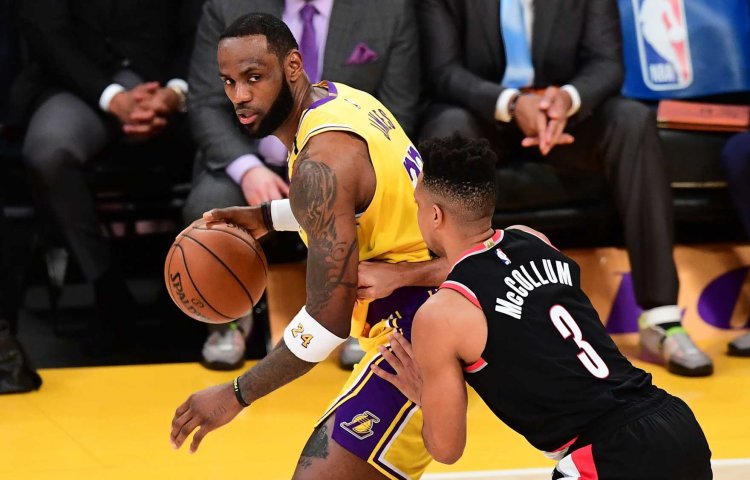 NBA : Les Los Angeles Lakers chutent à Portland
