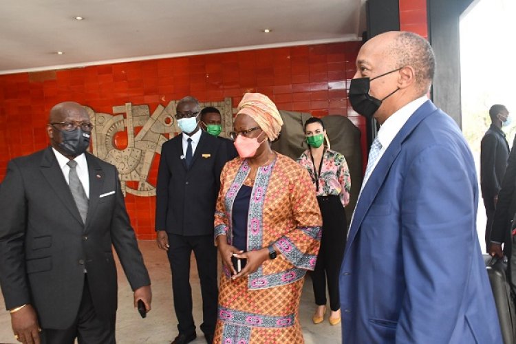 Préparatifs CAN 2023: Le Président CAF  Débarque à Abidjan